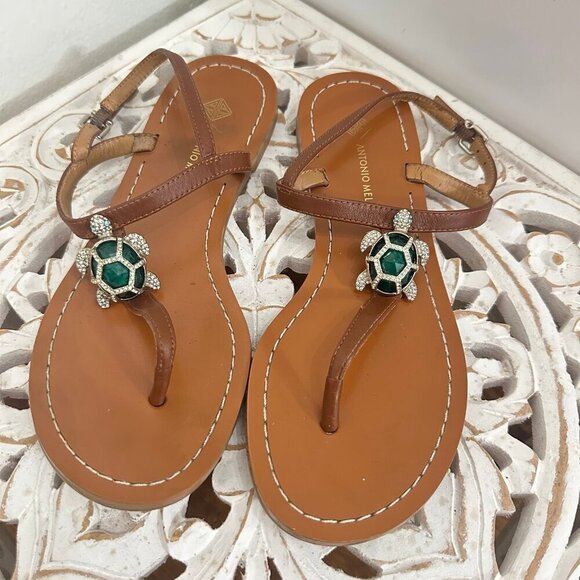 Antonio Melani turtle sandals - Picture 1 of 5